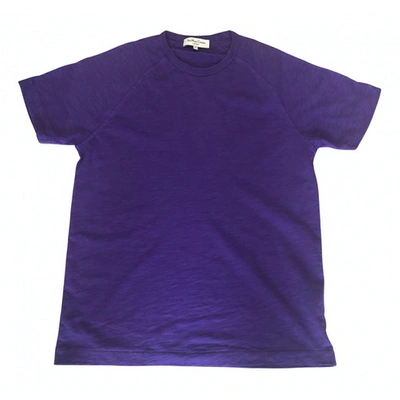 Pre-owned Ymc You Must Create Purple Cotton T-shirts