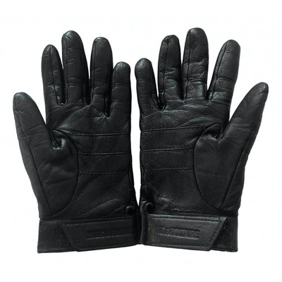 Pre-owned Zadig & Voltaire Fall Winter 2019 Black Leather Gloves
