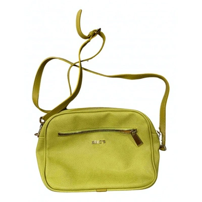 Pre-owned Bric's Yellow Handbag