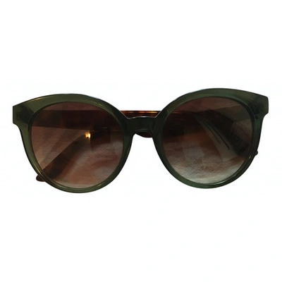 Pre-owned Tommy Hilfiger Green Sunglasses