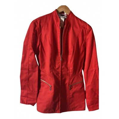 MUGLER Pre-owned Jacket In Red