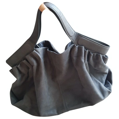 Pre-owned Vanessa Bruno Grey Leather Handbag