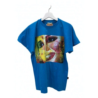 Pre-owned Jean Paul Gaultier Blue Cotton T-shirts