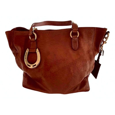 Pre-owned Ralph Lauren Brown Leather Handbag