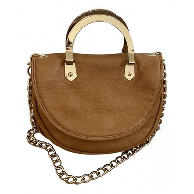 Pre-owned Oroton Camel Leather Handbag