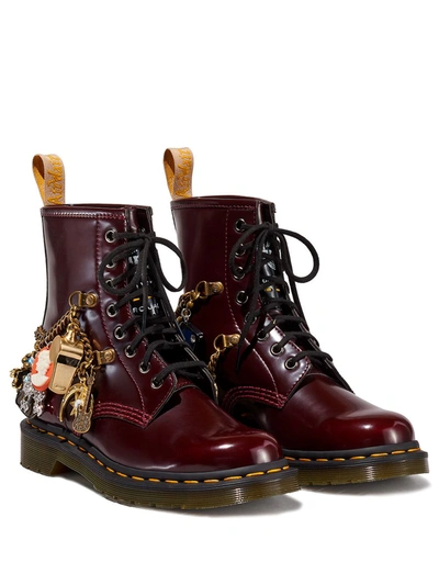 Shop Marc Jacobs X Dr. Martens The Boot In Red