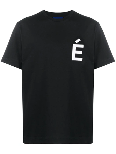 Shop Etudes Studio Wonder Patch T-shirt In Black