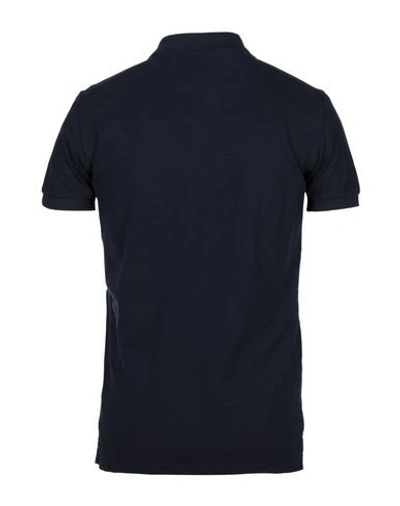 Shop Dsquared2 Polo Shirts In Dark Blue