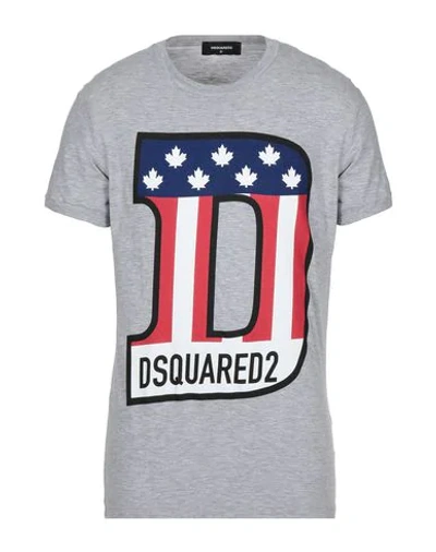 Dsquared2 T-shirts In Grey