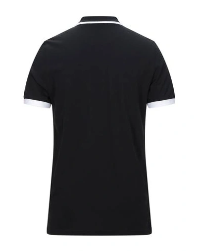Shop Roberto Cavalli Man Polo Shirt Black Size M Cotton