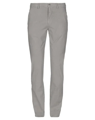 Shop Mason's Em's Of  Man Pants Light Grey Size 38 Cotton, Elastane