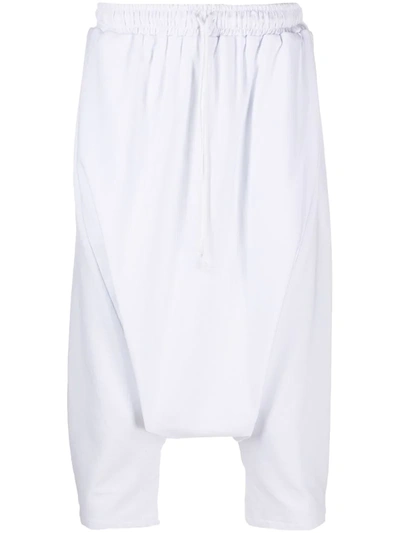 Shop Alchemy Drop-crotch Trousers In White