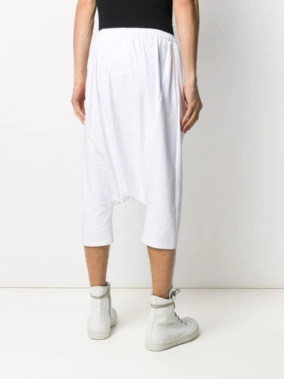 Shop Alchemy Drop-crotch Trousers In White