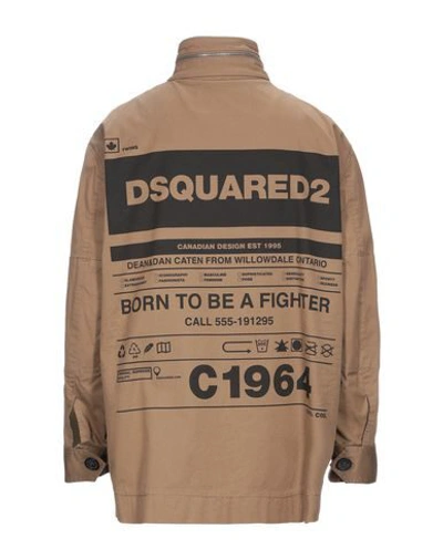 Dsquared2 Jackets In Beige