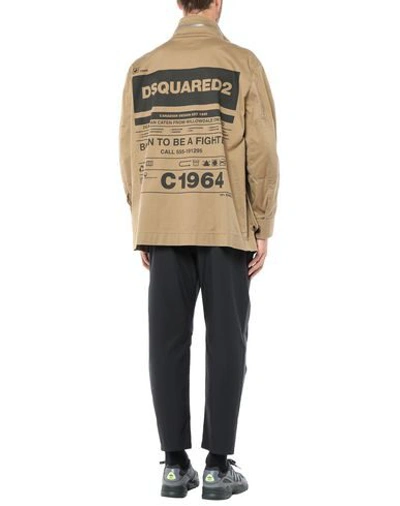 Dsquared2 Jackets In Beige