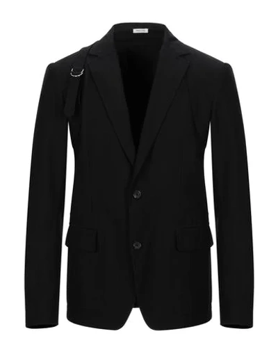 Shop Alexander Mcqueen Suit Jackets In Black