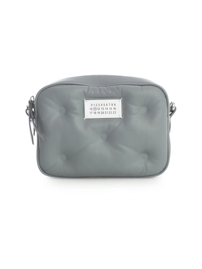 Shop Maison Margiela Nappa Leather Box Micro Camera Bag In Dust
