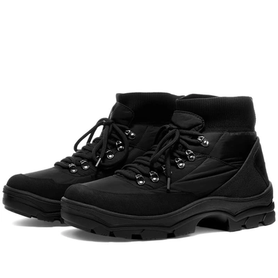 Shop Moncler Clement Lightweight Hiking Boot In Black