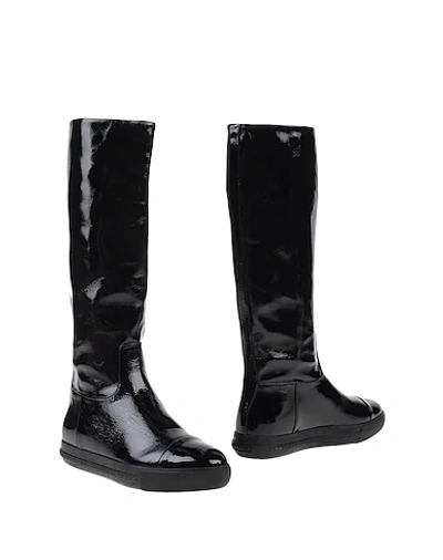 Shop Miu Miu Boots In Black