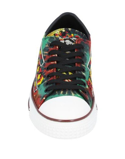 Shop Valentino Sneakers In Green