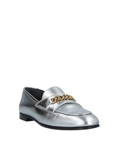 Shop Tom Ford Loafers In Silver