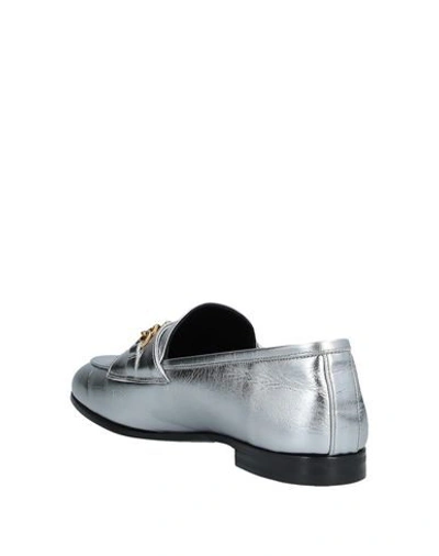 Shop Tom Ford Loafers In Silver