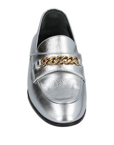 Shop Tom Ford Loafers In Silver
