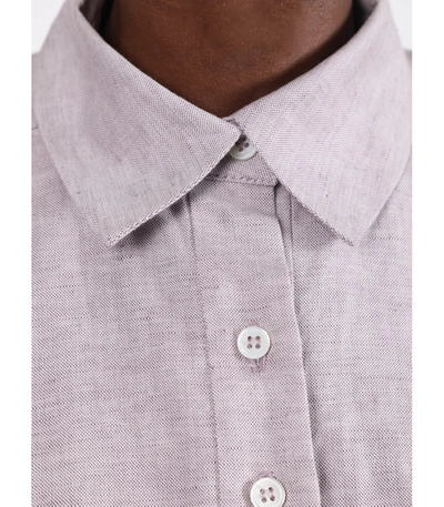 Shop Jacquemus Light Purple La Robe Cavaou Courte Shirt Dress
