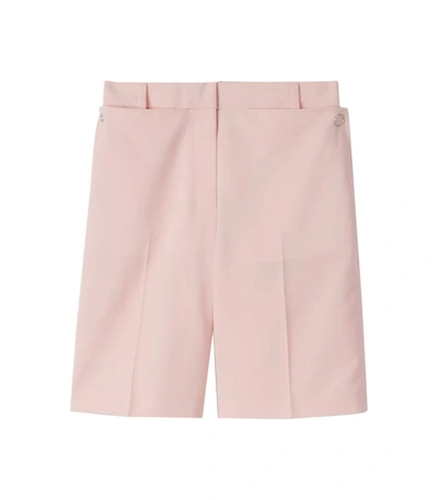 Shop Burberry Light Pink Shorts