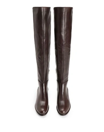 Shop 8 By Yoox Knee Boots In Dark Brown