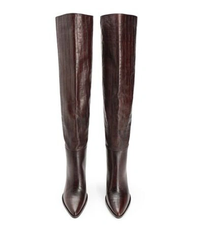 Shop 8 By Yoox Knee Boots In Dark Brown