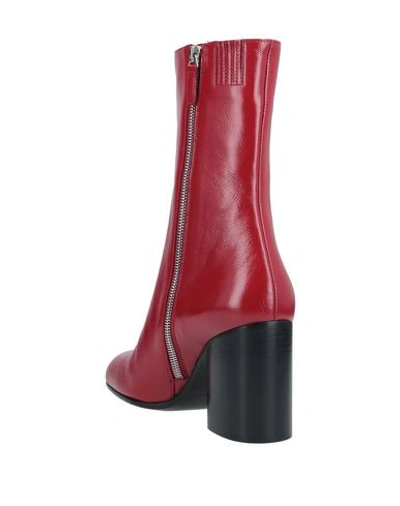 Shop Laurence Dacade Ankle Boots In Red