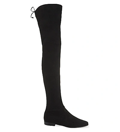 Shop Stuart Weitzman Leggylady Over The Knee Boots In Black