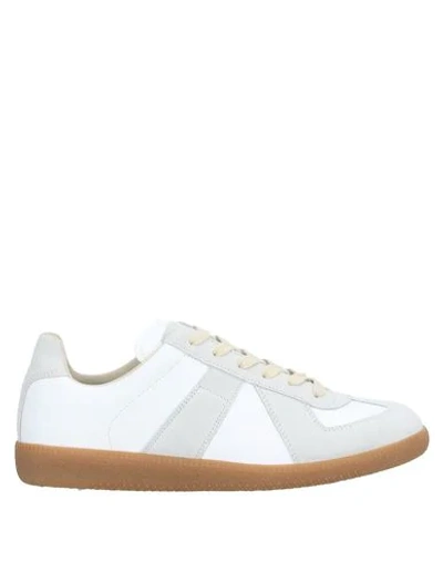 Shop Maison Margiela Woman Sneakers White Size 10 Soft Leather