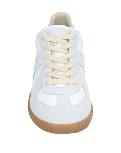 Shop Maison Margiela Woman Sneakers White Size 10 Soft Leather