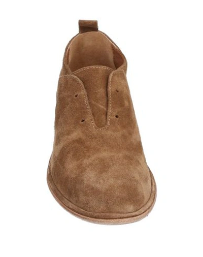 Shop Elia Maurizi Laced Shoes In Camel