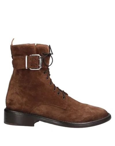Shop Elia Maurizi Ankle Boot In Camel