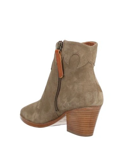 Shop Antonio Maurizi Ankle Boot In Light Green