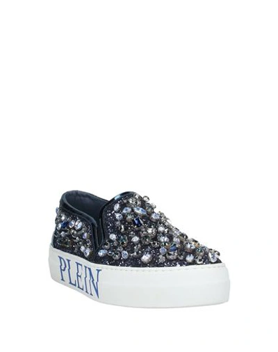 Shop Philipp Plein Sneakers In Blue