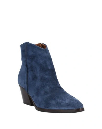 Shop Antonio Maurizi Ankle Boot In Blue