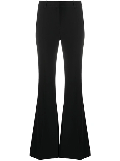 Shop Michael Michael Kors 70s Flare Trousers In Black