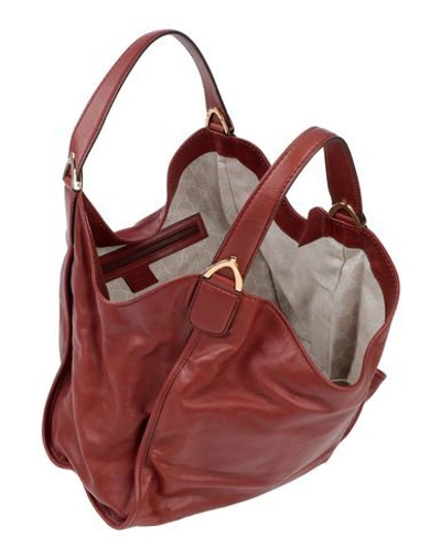 Shop Gucci Handbag In Brick Red