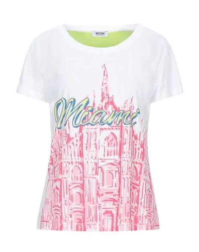 Shop Moschino Cheap And Chic T-shirt In White