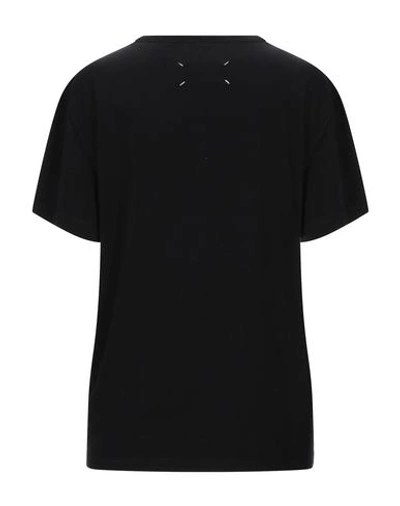 Shop Maison Margiela Woman T-shirt Black Size S Cotton