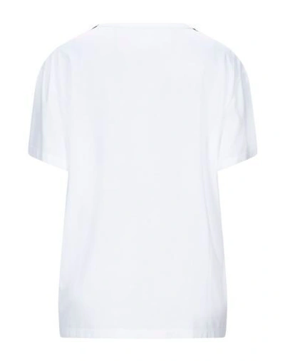 Shop Maison Margiela Woman T-shirt White Size S Cotton