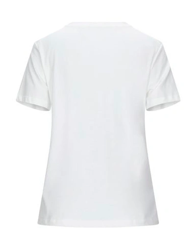 Shop Maje T-shirts In White