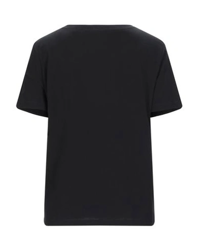 Shop Maje T-shirt In Black