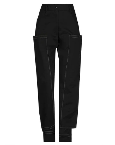 Shop Afterhomework Casual Pants In Black