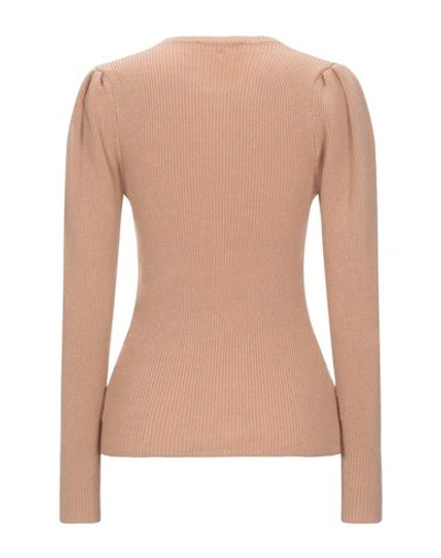 Shop Maje Sweaters In Camel