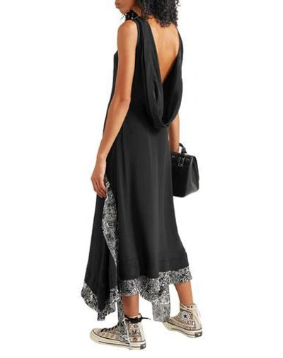 Shop Jw Anderson Midi Dresses In Black